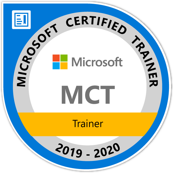 Microsoft Certified Trainer - 2019-2020