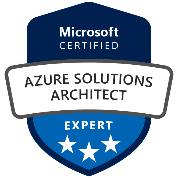Microsoft Certified - Azure Solutions Architect